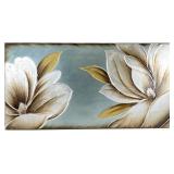 Large Canvas of Flowers Art