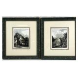 2 Benjamin Barker, English Cottages Art Prints