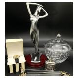 Lenox Kirk Stieff Trinket Box, J. Carlyle Watch