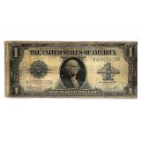 1923 $1.00 'Horse Blanket' Silver Certificate