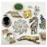 Jewelry Group - Brooches & Pins