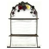 Folding Metal Wall Shelf