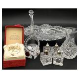 Asst Crystal & Cut Glass