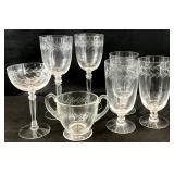 Fostoria Holly Clear Glassware
