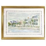 Signed Charleston, SC, High Battery Art Print