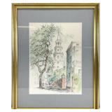 St. Michael's Church, Charleston, SC Art Print