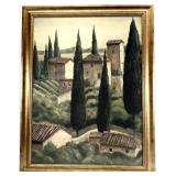 Maurizio Moretti Tuscan Hillside II Art Print