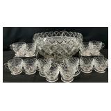 Tiffin-Franciscan Williamsburg Punch Bowl Set