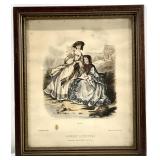 Victorian Era La Mode Illustree Fashion Print