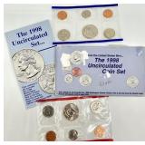 1998 Ten Piece US Mint Uncirculated Set
