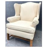 Upholstered Wingback Chair