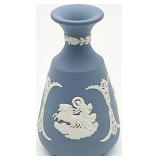 Wedgwood Blue Jasperware Bud Vase