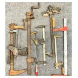 Group Assorted Clamps