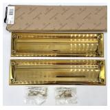 Baldwin Brass Letter Box Door Plate