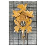 Vintage German Wooden Cuckoo Clock