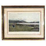 Douglas Adams, The Putting Green Golf Art Print