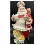 Large Santa Claus Christmas Baker Utensil Holder