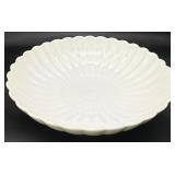 Gump's Japan White Round Scalloped Bowl