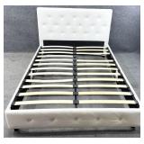 Modern Tufted Headboard Full Size Bed