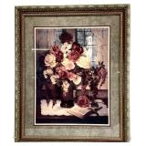 Large Floral Still Life Framed Art Print