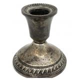 Sterling Silver Weighted Candlestick