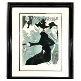 Doulouse-Lautrec Divan Japonais Ltd Ed. Art Print