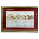 Jeanie Drucker Charleston Battery Signed Art