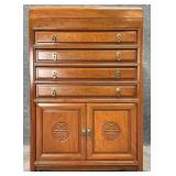 Chinoiserie Hardwood Silver Chest