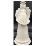 Signed Handmade Pottery Angel Figure