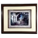 Island Terrace Garden Art Print