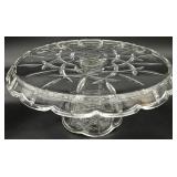 Gorham Lady Anne Crystal Cake Stand