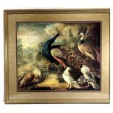 Marmaduke Cradock Renaissance Peacock & Birds Art