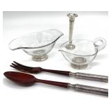 5pc Weighted Sterling Silver