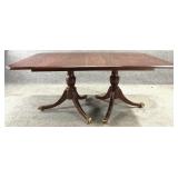 Cherry Double Pedestal Dining Table