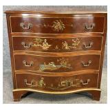 Chinoiserie Bow Front Chest