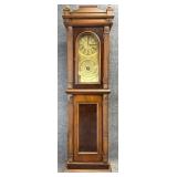 Walnut Case Hertz Clock and Barometer