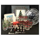 Christmas Glassware, Serving Dishes & More