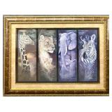 XL Ruane Manning, Pride of Africa Framed Art Print