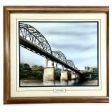 Signed Loudon Bridge TN Watercolor Art Print