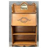 Antique Oak Fall Front Secretary