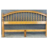 Oak King Size Headboard
