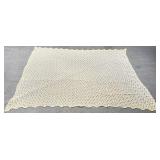 98 x 96 Vintage Crochet Lace Bedspread