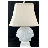 Modern Glazed Ceramic Seashell Lamp