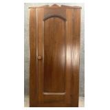 Antique Walnut Blind Door Cupboard