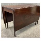 Mahogany Drop Leaf Dining Table