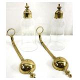2 Virginia Metalcrafters Hurricane Wall Sconces