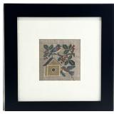 Vintage Needlework Framed Art