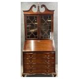 Mahogany Bookcase Secretary Desk