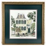 Charlston Framed Cross Stitch Wall Art