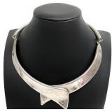 M Vismonski Israeli Designer Sterling Necklace
